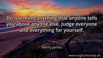 Englisches Zitat von Henry James als Bild