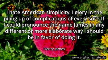 Englisches Zitat von Henry James als Bild