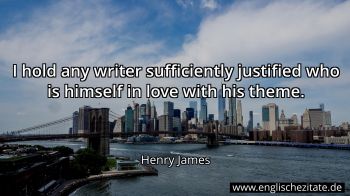 Englisches Zitat von Henry James als Bild