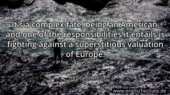 Englisches Zitat von Henry James als Bild