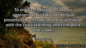 Englisches Zitat von Henry James als Bild