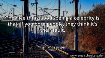 Englisches Zitat von Henry Kissinger als Bild