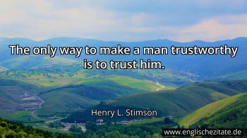 Englisches Zitat von Henry L. Stimson als Bild