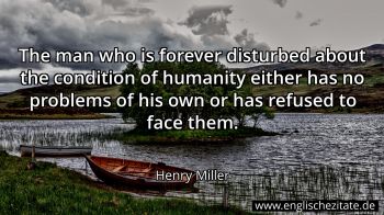 Englisches Zitat von Henry Miller als Bild