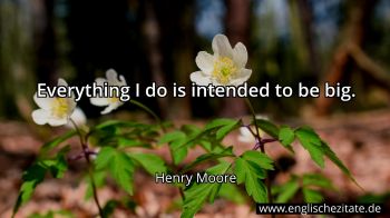 Englisches Zitat von Henry Moore als Bild
