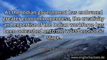 Englisches Zitat von Henry Paulson als Bild