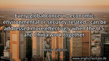 Englisches Zitat von Henry Paulson als Bild