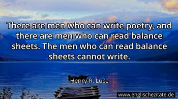 Englisches Zitat von Henry R. Luce als Bild