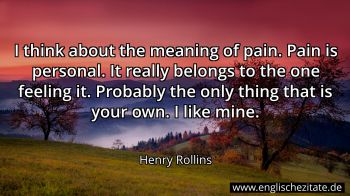 Englisches Zitat von Henry Rollins als Bild