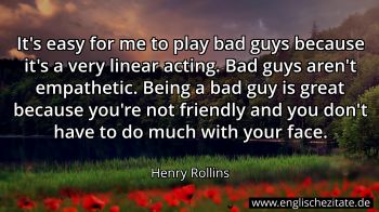 Englisches Zitat von Henry Rollins als Bild