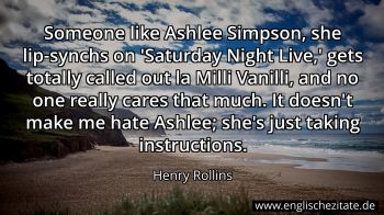 Englisches Zitat von Henry Rollins als Bild