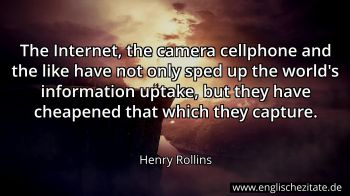 Englisches Zitat von Henry Rollins als Bild