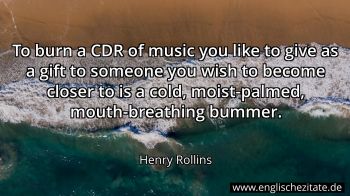 Englisches Zitat von Henry Rollins als Bild