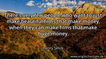 Englisches Zitat von Henry Selick als Bild