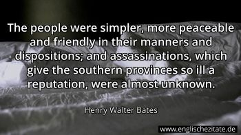 Englisches Zitat von Henry Walter Bates als Bild