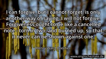 Englisches Zitat von Henry Ward Beecher als Bild
