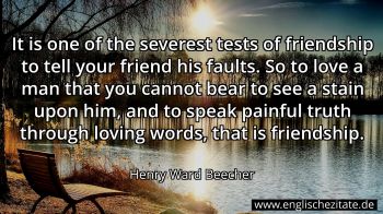 Englisches Zitat von Henry Ward Beecher als Bild