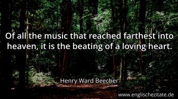 Englisches Zitat von Henry Ward Beecher als Bild