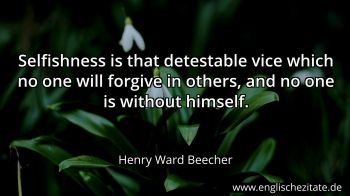 Englisches Zitat von Henry Ward Beecher als Bild