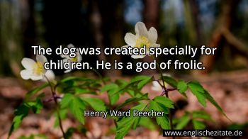 Englisches Zitat von Henry Ward Beecher als Bild