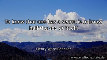 Englisches Zitat von Henry Ward Beecher als Bild