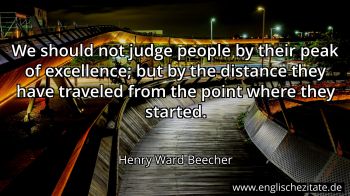 Englisches Zitat von Henry Ward Beecher als Bild
