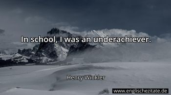 Englisches Zitat von Henry Winkler als Bild