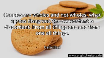 Englisches Zitat von Heraclitus als Bild