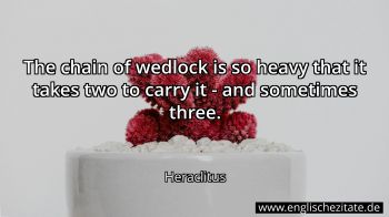 Englisches Zitat von Heraclitus als Bild