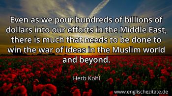 Englisches Zitat von Herb Kohl als Bild