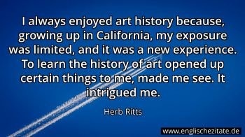 Englisches Zitat von Herb Ritts als Bild
