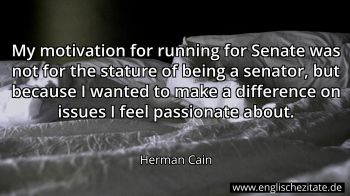 Englisches Zitat von Herman Cain als Bild