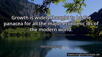 Englisches Zitat von Herman Daly als Bild