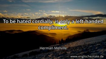 Englisches Zitat von Herman Melville als Bild
