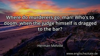 Englisches Zitat von Herman Melville als Bild