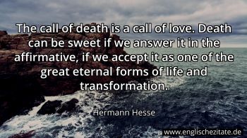 Englisches Zitat von Hermann Hesse als Bild