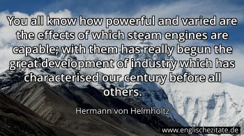 Englisches Zitat von Hermann von Helmholtz als Bild