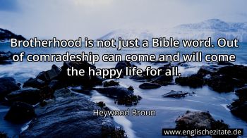 Englisches Zitat von Heywood Broun als Bild