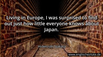 Englisches Zitat von Hidetoshi Nakata als Bild