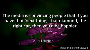 Englisches Zitat von Hill Harper als Bild