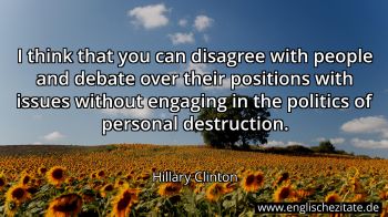 Englisches Zitat von Hillary Clinton als Bild