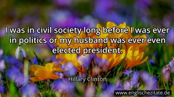 Englisches Zitat von Hillary Clinton als Bild
