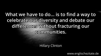 Englisches Zitat von Hillary Clinton als Bild