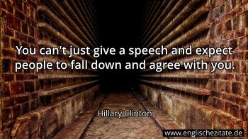 Englisches Zitat von Hillary Clinton als Bild