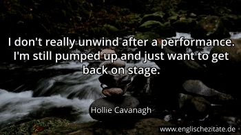Englisches Zitat von Hollie Cavanagh als Bild
