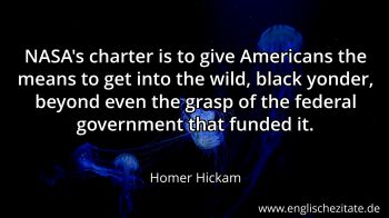 Englisches Zitat von Homer Hickam als Bild