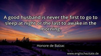 Englisches Zitat von Honore de Balzac als Bild