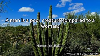 Englisches Zitat von Honore de Balzac als Bild