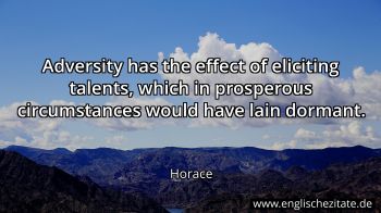Englisches Zitat von Horace als Bild