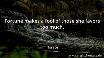 Englisches Zitat von Horace als Bild